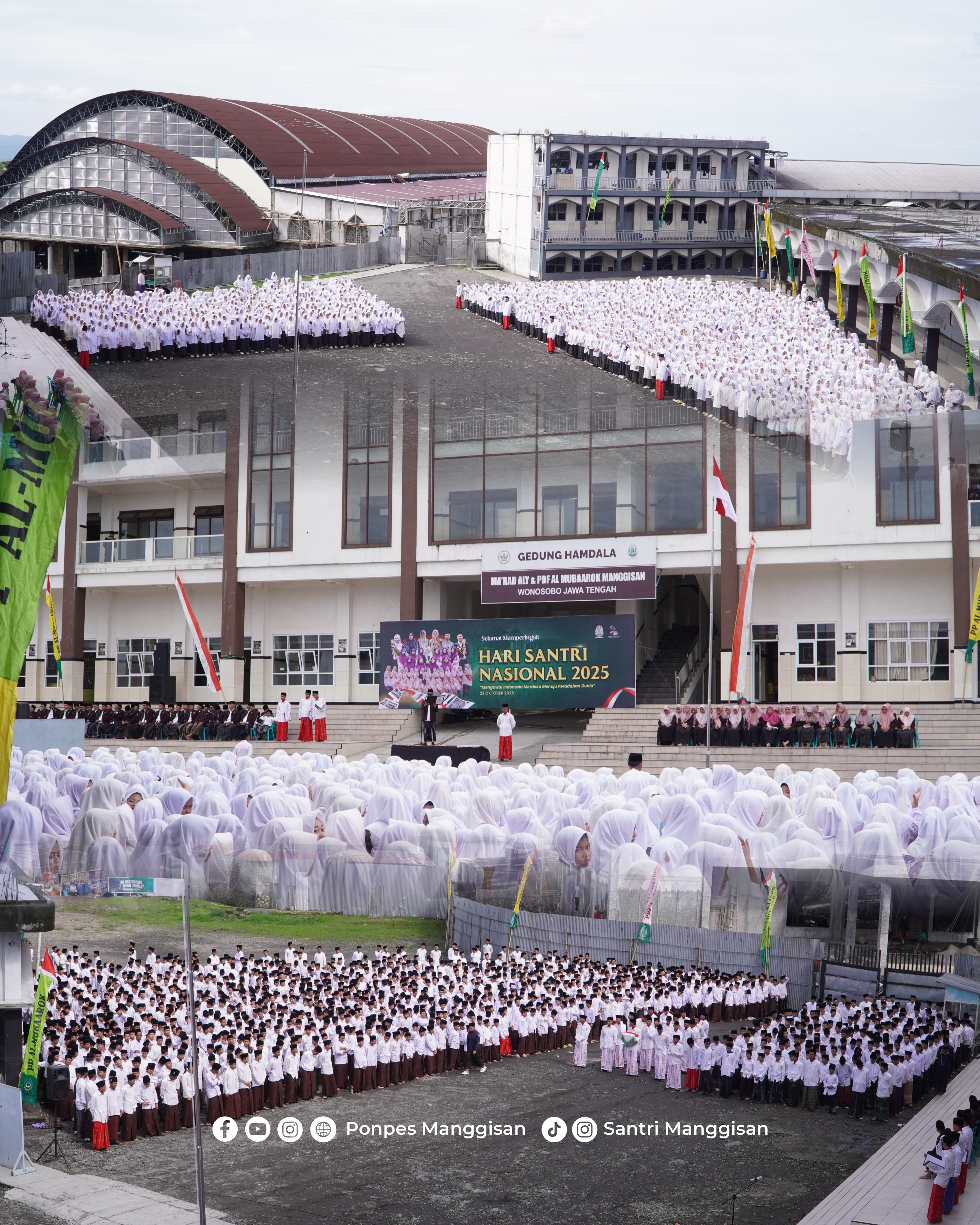 Semarak Hari Santri Nasional 2025 di Pondok Pesantren Al Mubaarok Manggisan