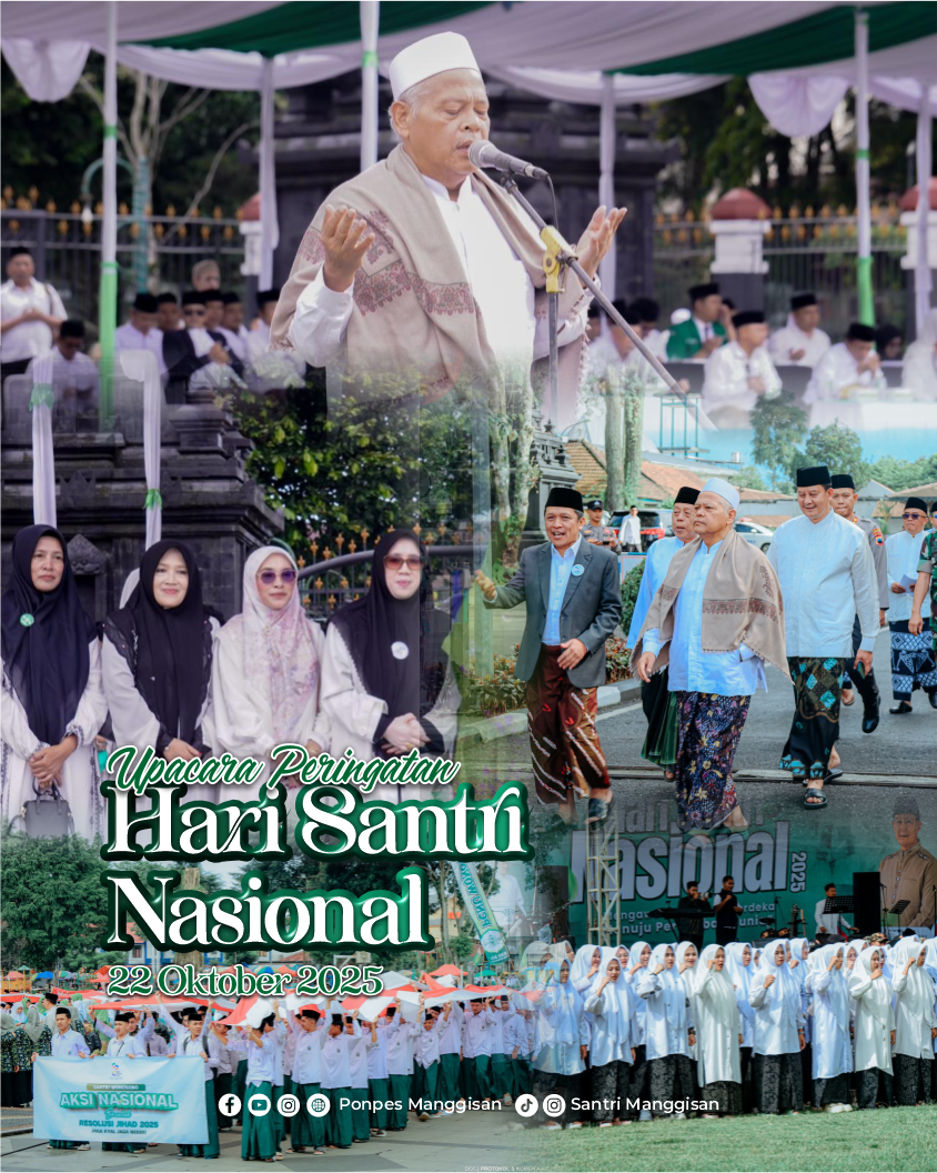 1000 Santri Al Mubaarok Manggisan Ikuti Upacara Hari Santri Nasional 2025 di Wonosobo
