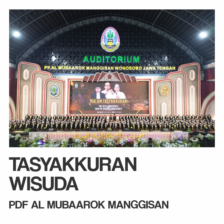 Pengajian Gus Reza dan Wisuda 1145 Santri PDF Al Mubaarok Manggisan