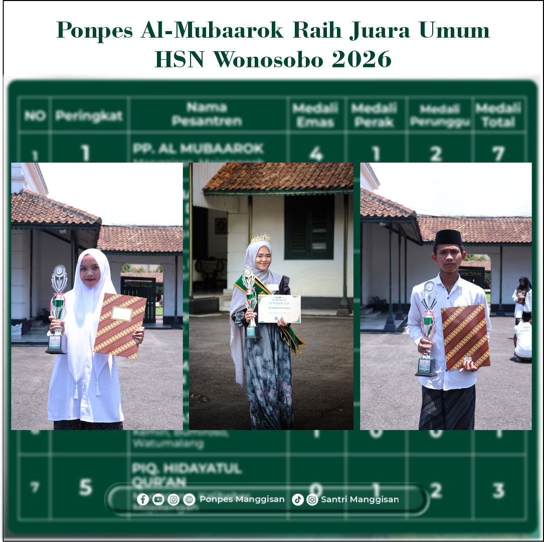 Pesantren Al Mubaarok Raih Juara Umum HSN Wonosobo 2026